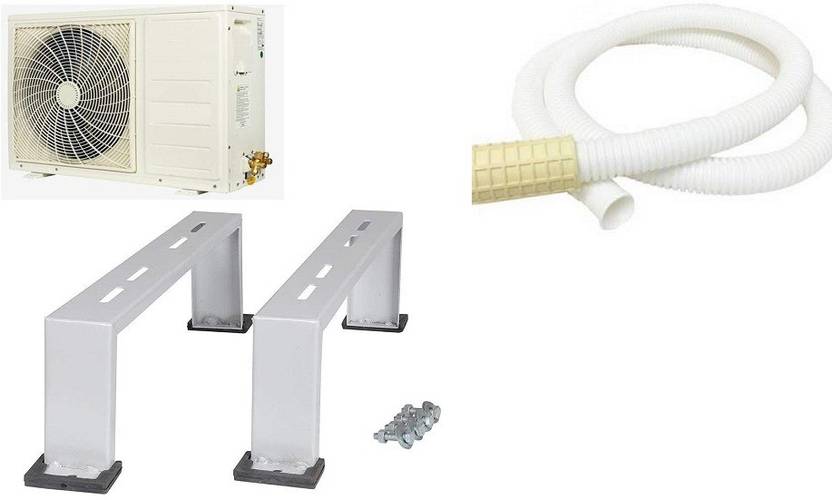 ParthMart Floor Mounted Split Outdoor AC Stand With AC Outlet Pipe 1.5