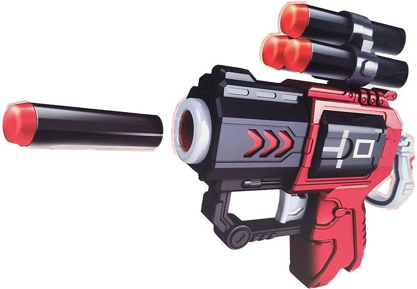 Foam Bullet Toy Gun For Kids 6+ - Shell Ejection, 32FT Range, 50 Safe EVA Bullets & 2 Mags, Gift For Boys Girls