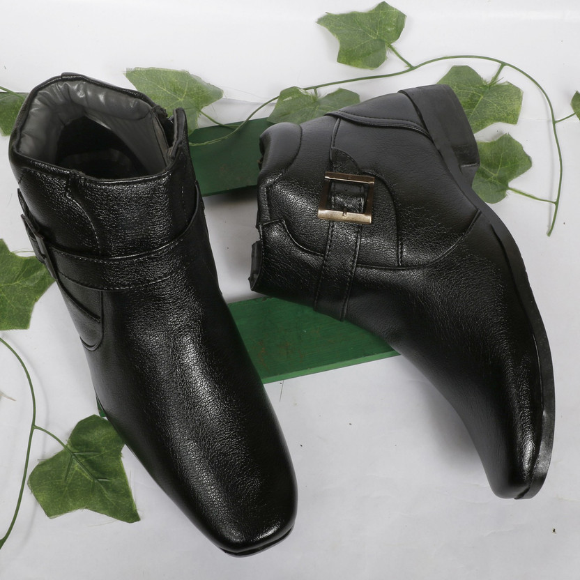 Leather Zip Boot/Shoes Boots For Men 