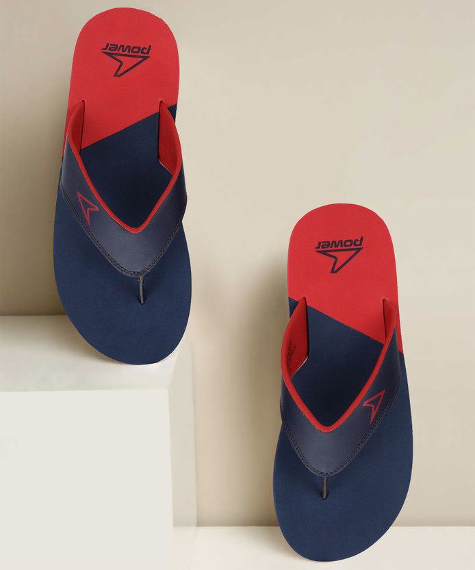 POWER Men POWER DUO-M Flip Flops(Red , 10)