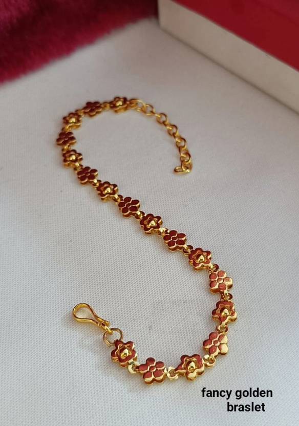 RTD HUB Alloy Goldplated Bracelet Price in India Buy RTD HUB Alloy