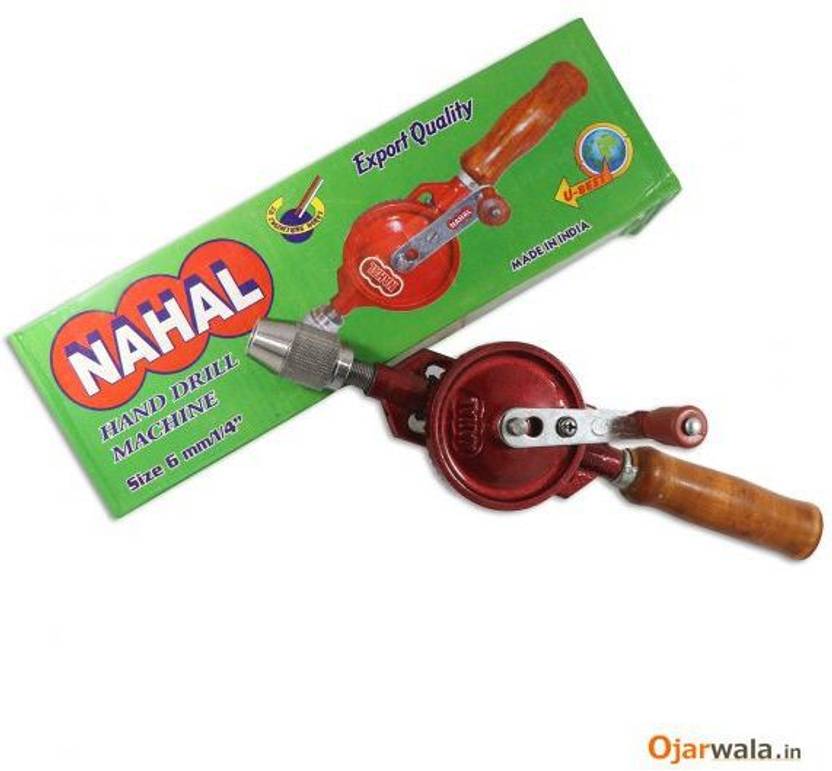 OJARWALA NAHAL HEAVY DUTY HAND DRILL MACHINE (1/4") DRILL Rotary Tool