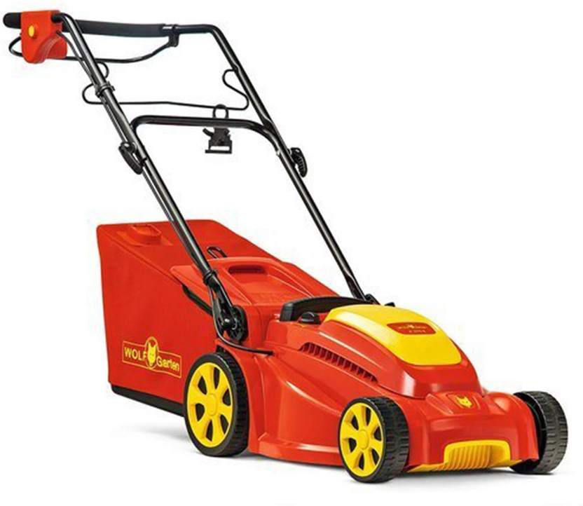 WOLF GARTEN Electric Push Lawn Mower, 34CM, 1400W (A 340 E) A 340 E AC Adapter Push Lawn Mower(13.4 inch)