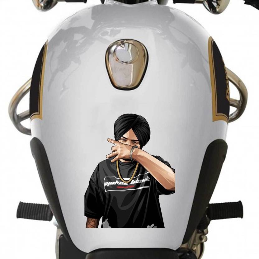 sidhu moose wala Sticker & Decal for Car & Bike Price in India Buy sidhu moose wala Sticker