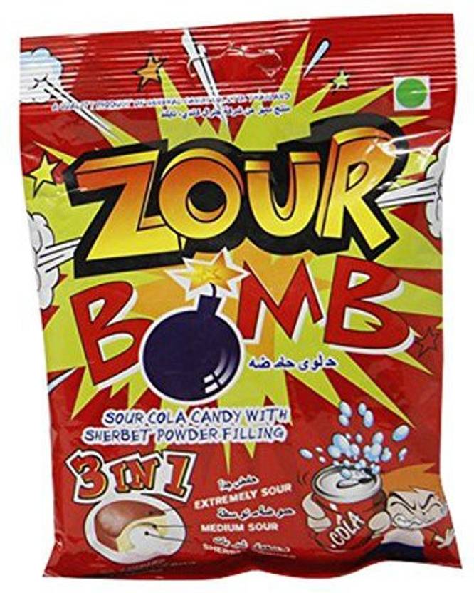 Zour Bomb Cola Flavour Candy, 110 g Cola Powder Candy Price in India Buy Zour Bomb Cola
