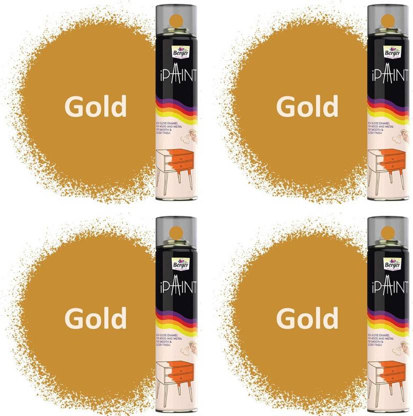 Berger Gold Spray Paint 400 ml Price in India Buy Berger Gold Spray