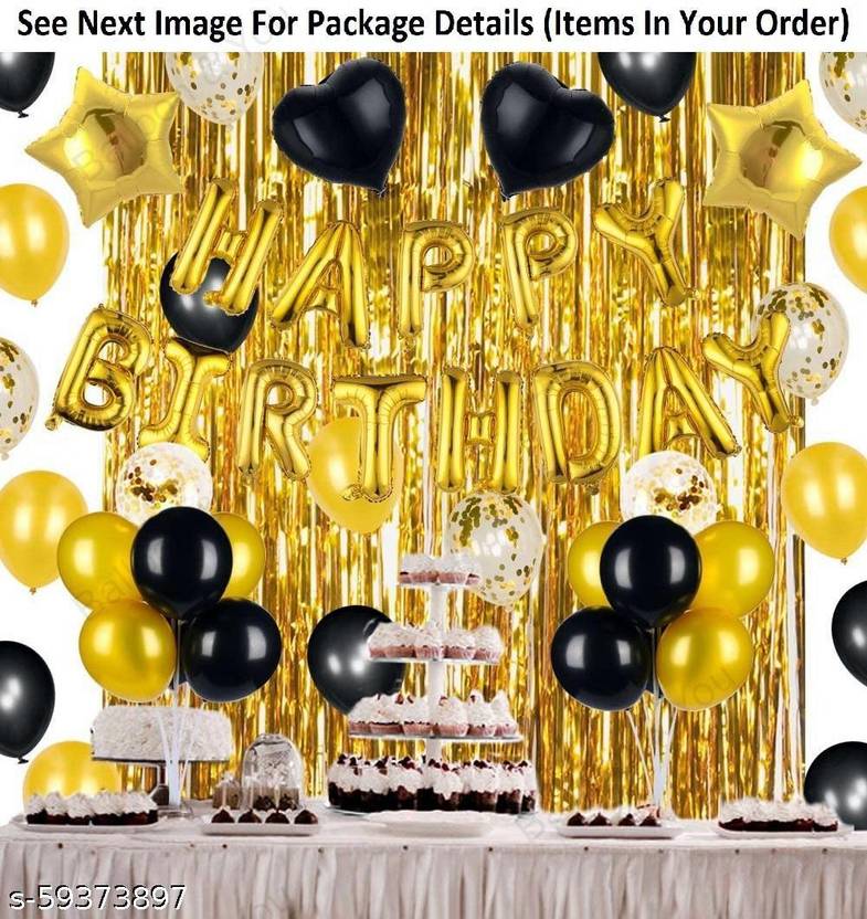 AtoZ Party Supplies Happy Birthday Decoration, Birthday Decorations