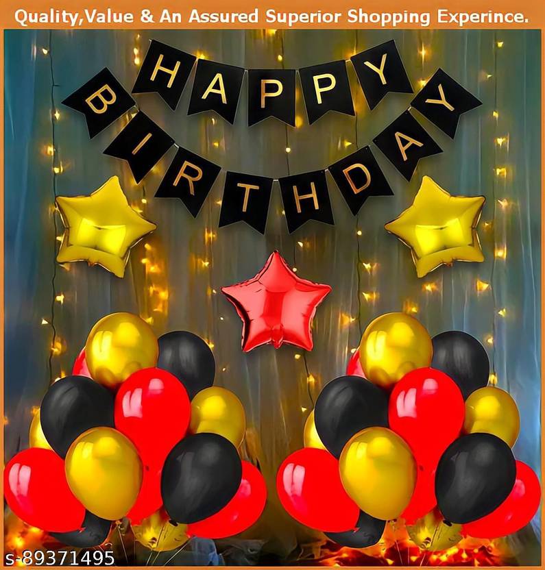 AtoZ Party Supplies Balloon & You Happy Birthday Decorations , Birthday