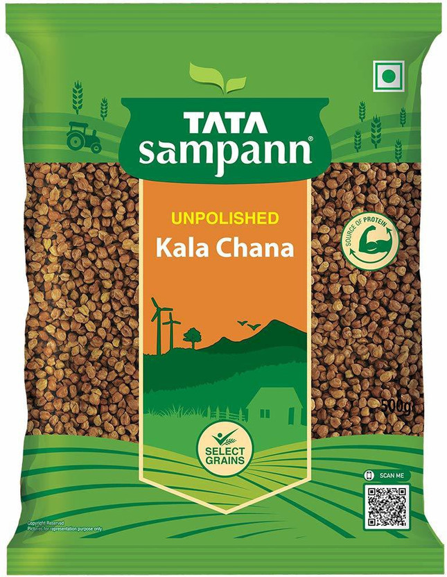 Tata Organic Unpolished Chana(500 g)
