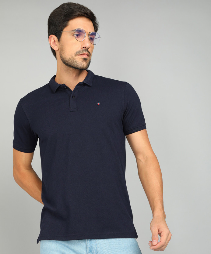 Louis Philippe Sports Solid Men Polo