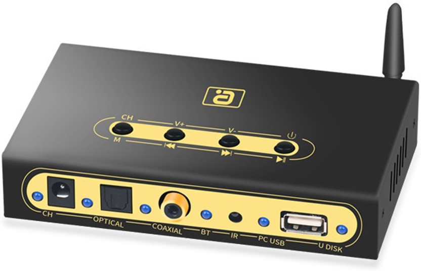 Etzin Etzin DA720 5.1CH Audio Decoder(EPL-566H) MP3 Player(Black, Gold, 1 Display)