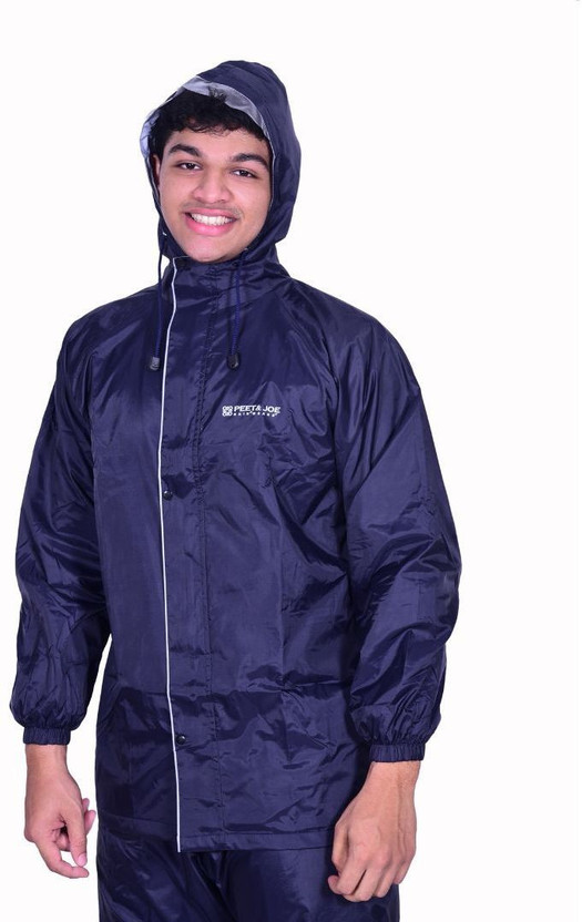 Peet \u0026 Joe Rainwear Solid Men Raincoat 