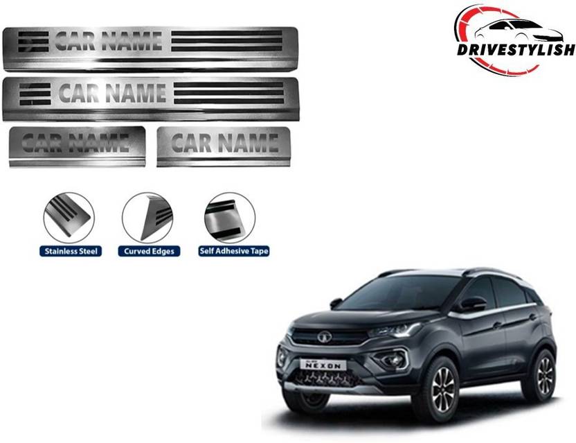 DriveStylish Car Stainless Steel Foot Step/Scuff Plate/Sill Plate Tata