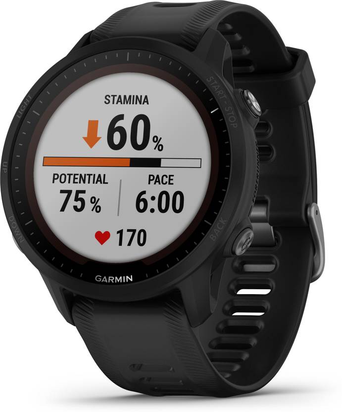 GARMIN Forerunner 955 Solar charging upto 20 days, HRV & Stamina Status