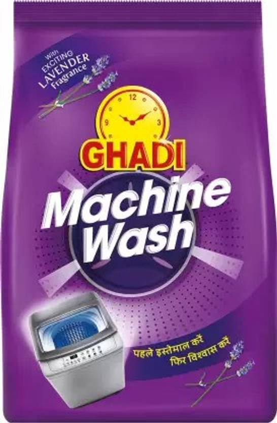 Ghadi Machine Wash Detergent Powder 3 kg (Lavender) Detergent Powder 3 kg Price in India Buy