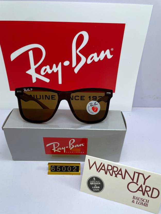 Buy Ray-Ban Cat-eye, Wayfarer Sunglasses Brown For Men & Women Online @  Best Prices in India 