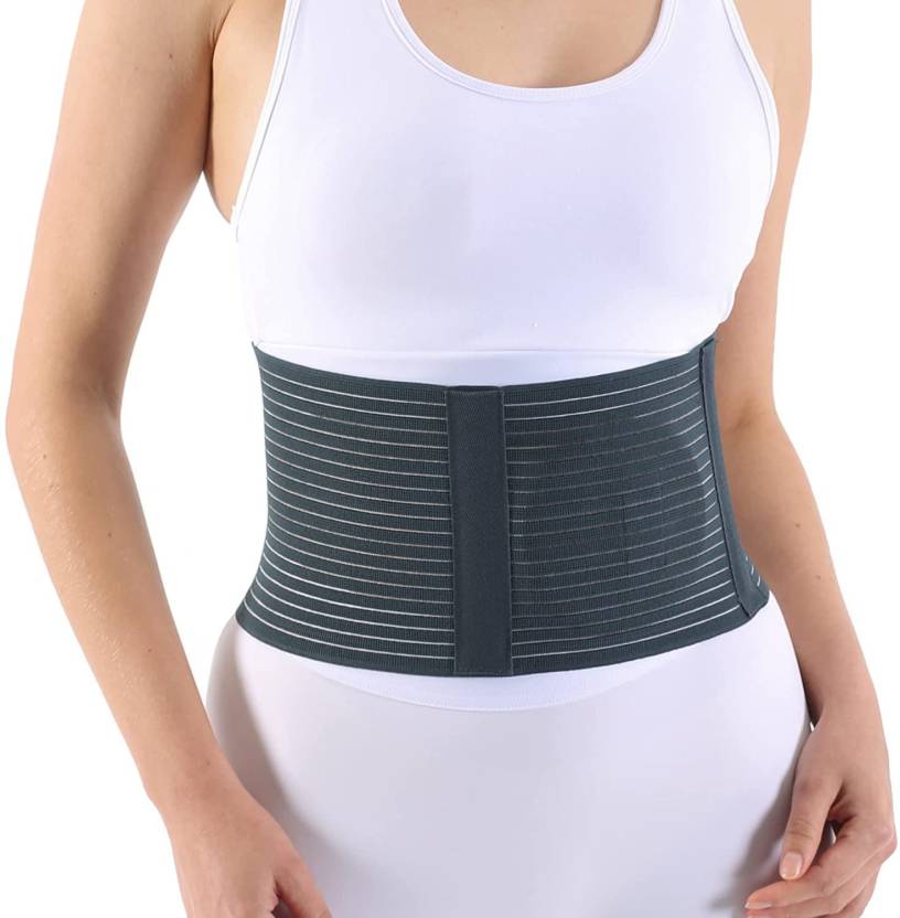 HIRVO Umbilical Hernia Belt(Black)- Removable Compression Pad ...