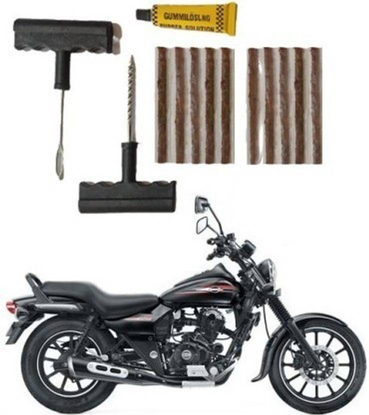 AutoGnix Puncture Kit For Bajaj Avenger Tubeless Tyre Puncture Repair