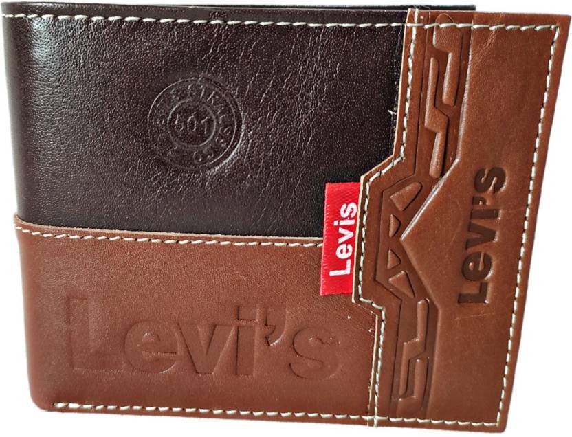LEVI'S Men Casual Multicolor Genuine Leather Wallet Black, Brown - Price in  India 