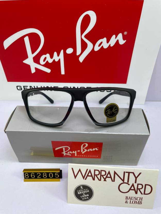 Buy Ray-Ban Rectangular, Sports, Wrap-around Sunglasses Clear For Men &  Women Online @ Best Prices in India 