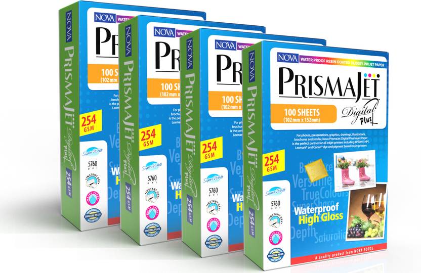 NOVA PRISMAJET High Glossy Water Proof Resign Coated