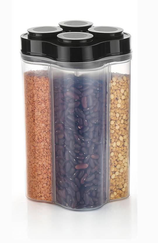 Flipkart SmartBuy 4 SECTION plastic storage container kitchen container