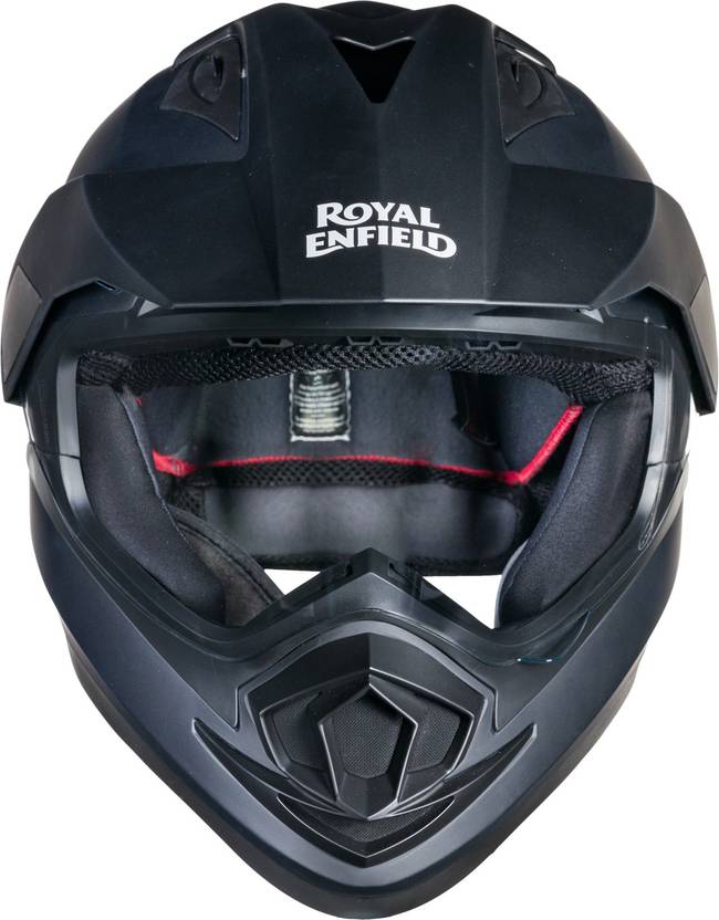 ROYAL ENFIELD DS ESCAPADE MATT BLACK MONO (L)58 CM Motorbike Helmet