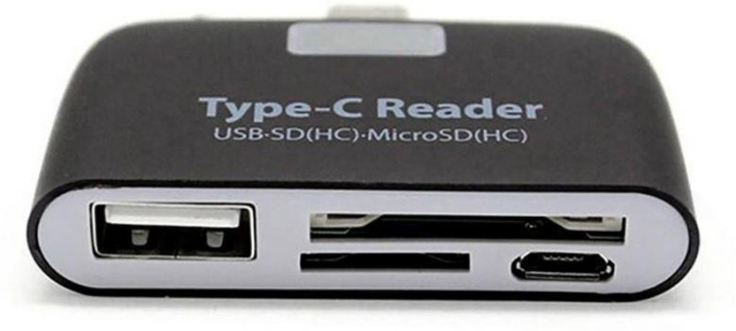 EYNK USB Type C, USB, Micro USB OTG Adapter(Pack of 1)