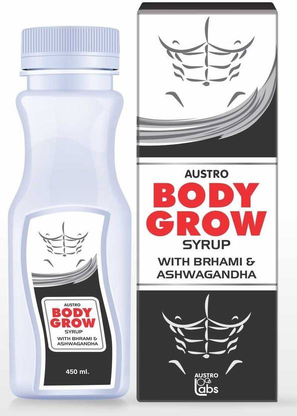 Austro Labs BODY GROW SYRUP INCREASES ENERGY N MUSCLES WITH BRAMHI