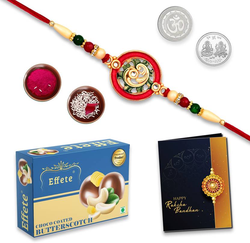 DeoDap Rakhi For Brother Rakhi with Chocolate Rakshabandhan gift set