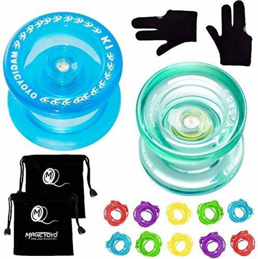 MAGICYOYO K1 Crystal Blue & K2 Crystal Green Responsive Plastic ...