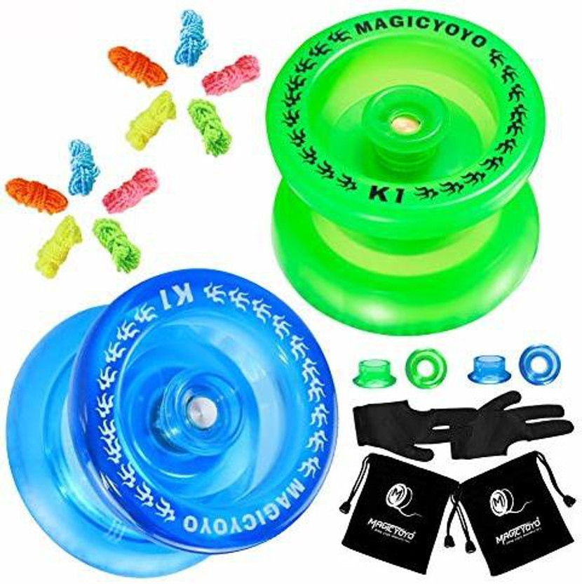 Yo-yo Trick Set MAGICYOYO K1 Responsive Yo-Yo 2-Pack With Gloves
