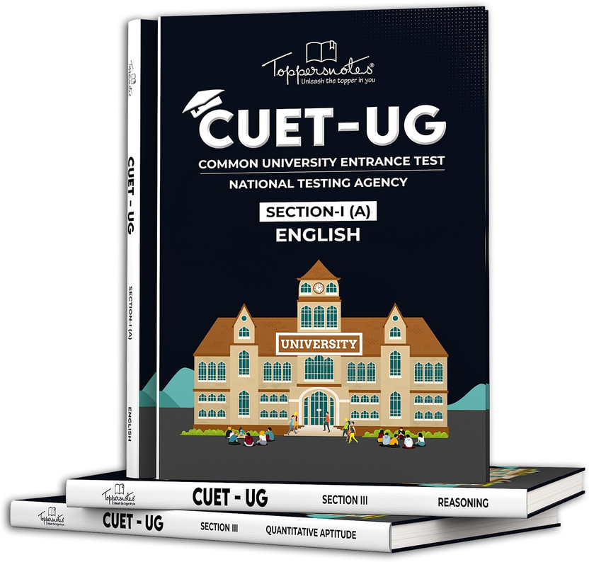 CUET UG -Common University Entrance Test Exam Notes Study Material,Set Of 4(Paperback, TOPPERSNOTES)