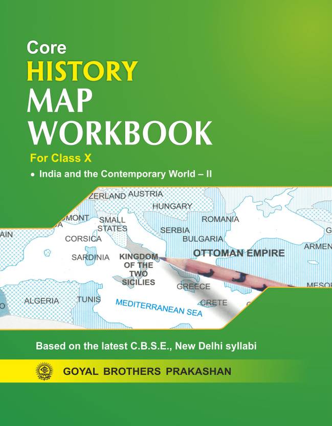 Core History Map Workbook for class 10 Buy Core History Map Workbook