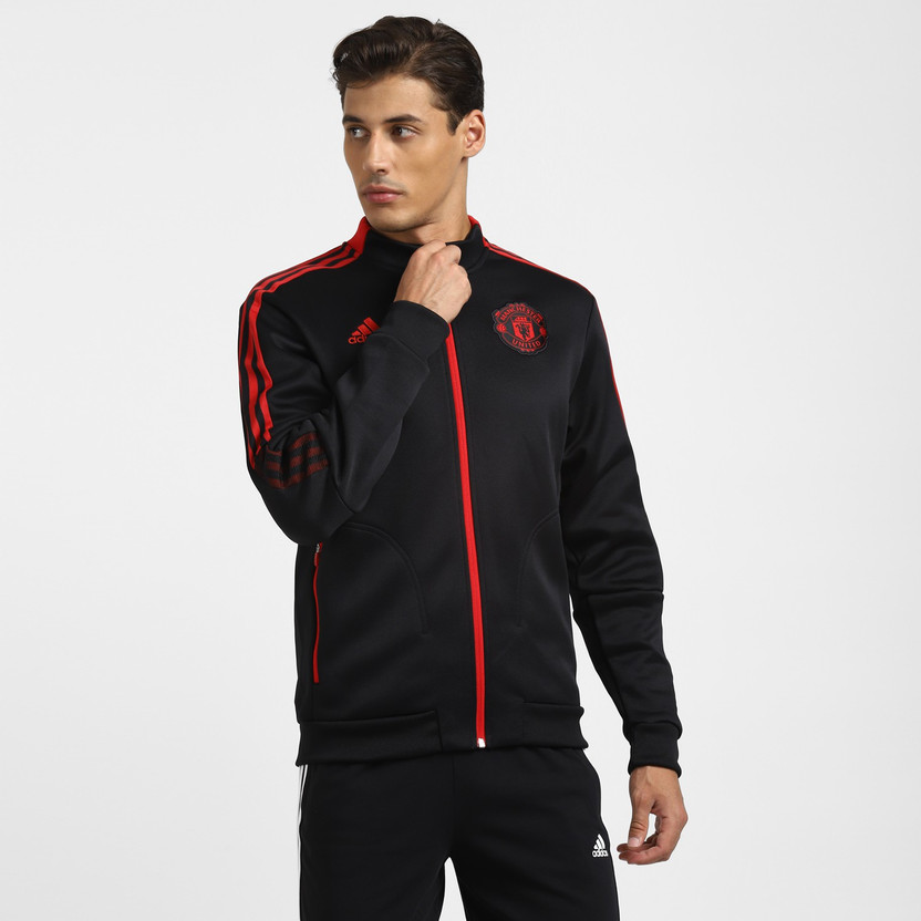 ADIDAS Full Sleeve Striped Men Jacket 