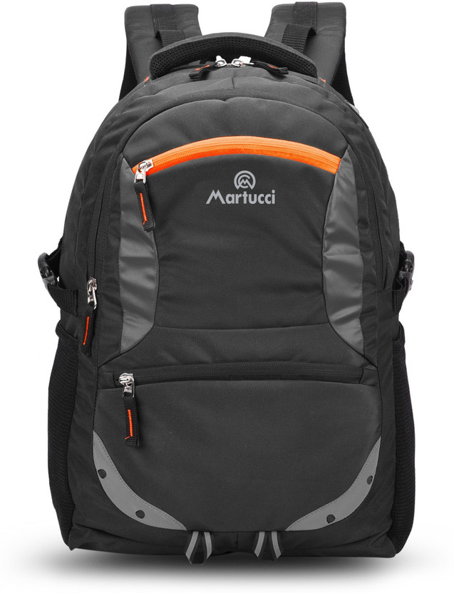 Martucci for Boys and Girls/Coaching/Tuition (Secondary 6th Std Plus) Waterproof School Bag(Black, 35 L)