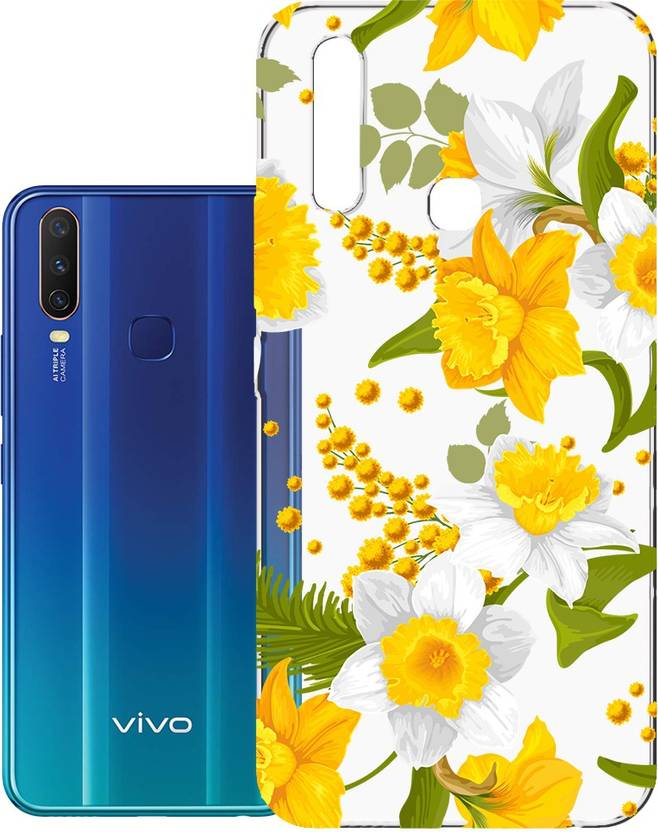 HANIRY Back Cover for Vivo Y11 2019 / Vivo 1906 mobile cover FLOWER