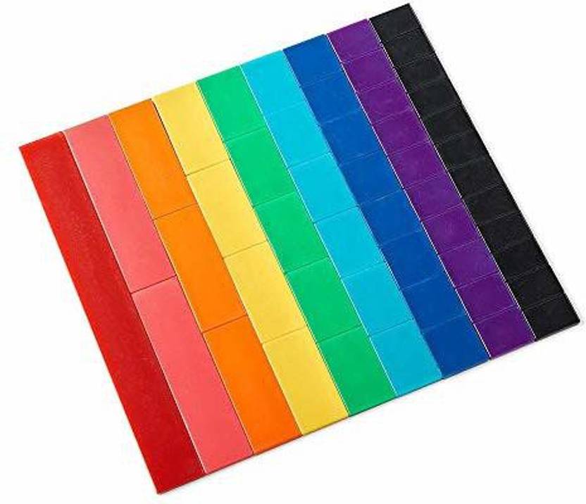 Hand2mind Plastic Rainbow Blank Fraction Tiles Montessori Math Hand2mind plastic rainbow blank fraction tiles montessori math