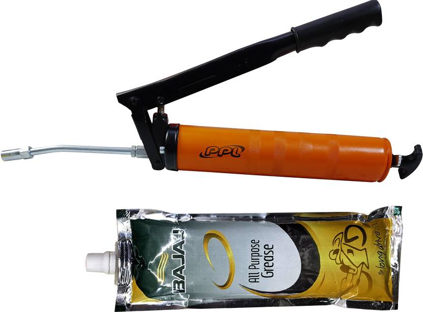 intenzo 500 CC 15 OZ 7000 Psi Hand Operated Grease Gun With 200 Gram