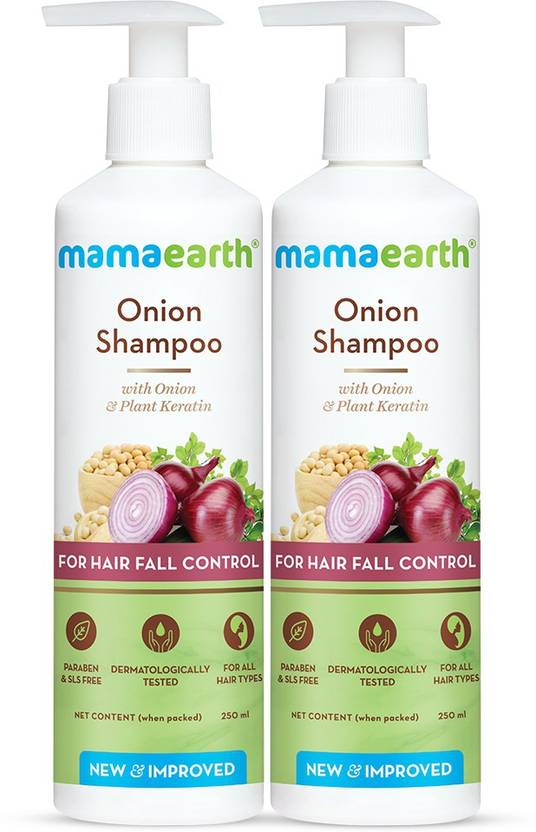 MamaEarth Onion Shampoo with Onion & Plant Keratin for Hair Fall Control Price in India Buy