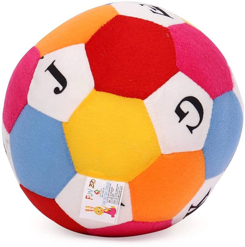Yellowfin Stuffed ABC Alphabet Stuffed Toy Plush Ball for Babies, Kids