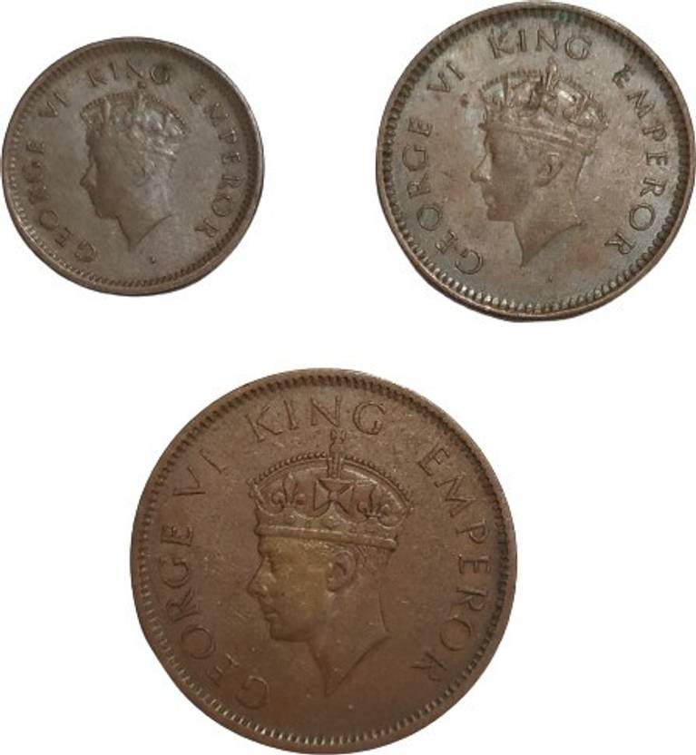 MAHAPHILLA British India 1938 42 George KGVI 1 2 Pice 1 12 mahaphilla-british-india-1938-42-george-kgvi-1-2-pice-1-12