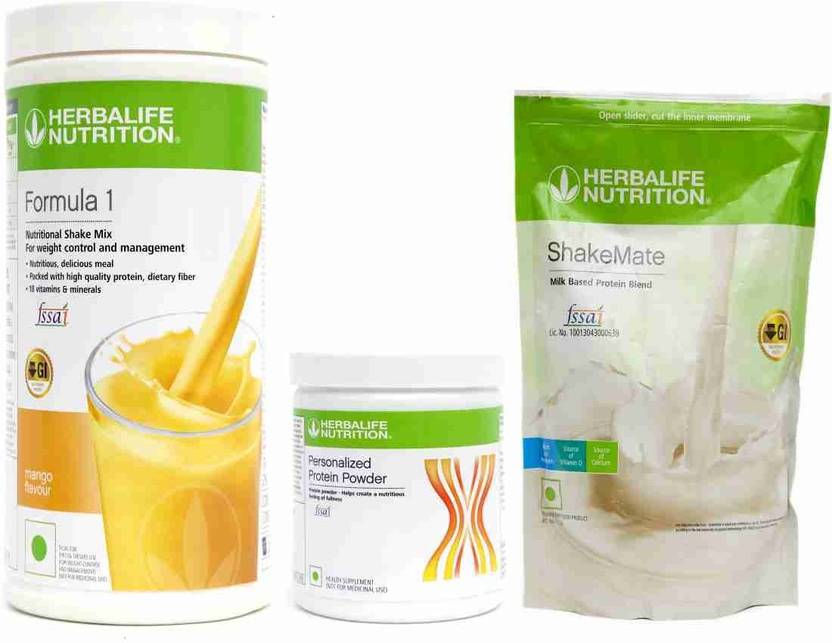 Herbalife Nutrition Herbalife Weight Loss Combo F1 Mango 500g, protein