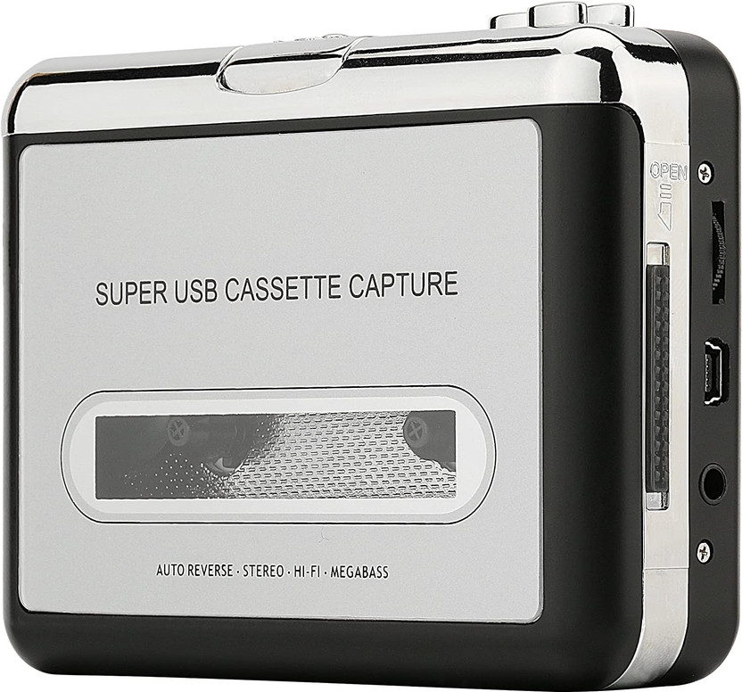 ezcap ezcap 218 USB Cassette Player MP3 Player(Silver, 16 Display)