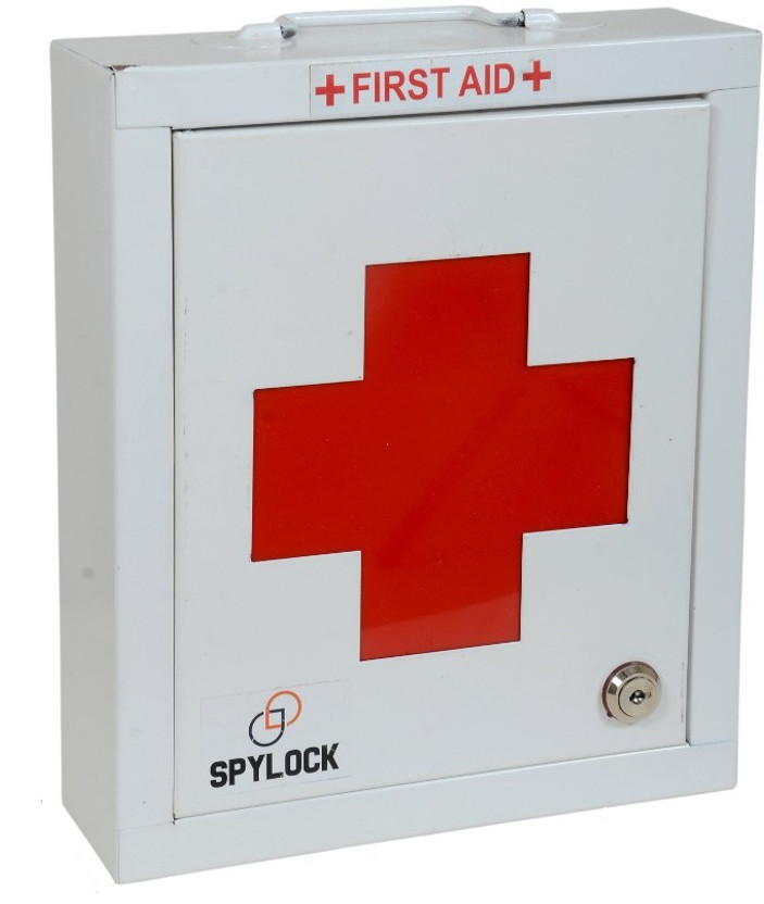 Spylock High Grade Metal First aid Box Emergency First Aid Kit Box First Aid Kit(Workplace, Home, Sports and Fitness)