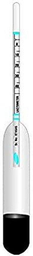 Indiginous Borosilate Glass Milk Lactometer With PVC Test Tube Hydrometer