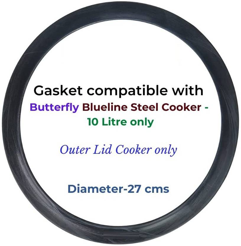 PRV Gasket compatible with Butterfly Outer Lid Pressure cooker 10 Ltr
