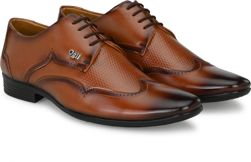 Buy Ogil Gold Decent Formal Shoes Lace 