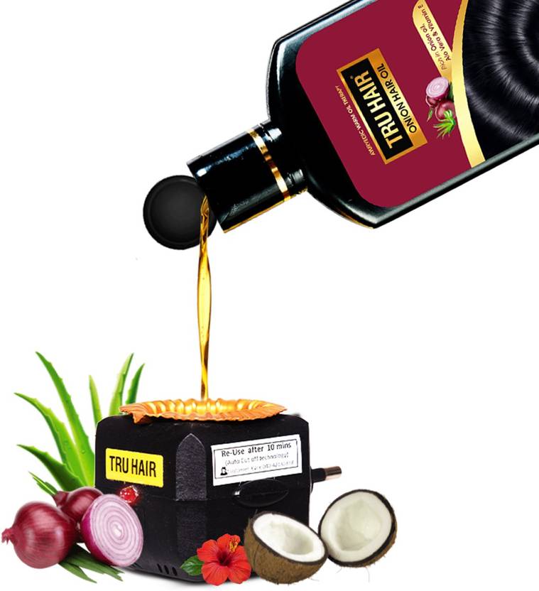 TRU HAIR Onion Oil Hair Oil Price in India Buy TRU HAIR Onion Oil