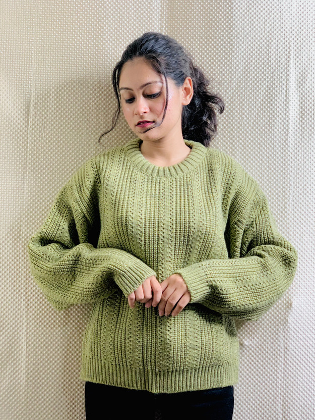 round neck sweater design